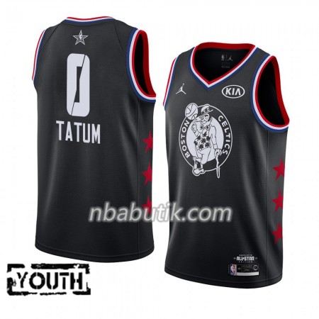 NBA Børn Trøje Boston Celtics Jayson Tatum 0 2019 All-Star Jordan Brand Sort Swingman